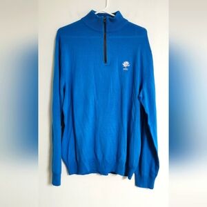 Ralph Lauren Men's Polo Golf  Blue Long Sleeve Sweater MRC Size L